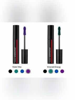 Shiseido Mascara Duo Violet/Emerald